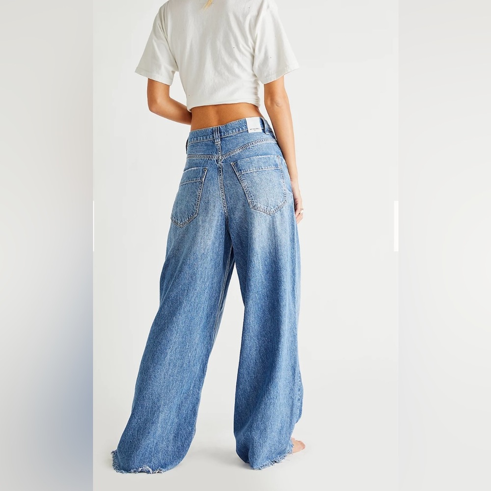 Free People Old West Slouch Jeans